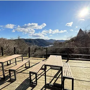 アパート 箱根の絶景を一望できる広々とした展望デッキ Bbqに最適な場所 芦ノ湖の全景を一望 花火鑑賞湖水, 箱根町